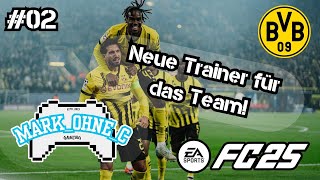 EAFC25  Lets Play Karrieremodus  Folge 02  Neue Trainer für das Team ⚽️ PS5 4K 60FPS [upl. by Langsdon]