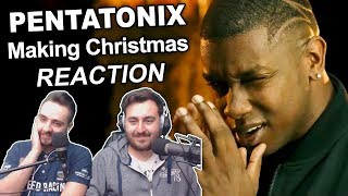 Singers ReactionReview to quotPentatonix  Making Christmasquot [upl. by Ialohcin]