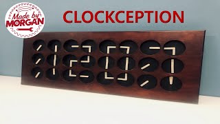 Clockception  A Clock Made From Clocks [upl. by Elodea]