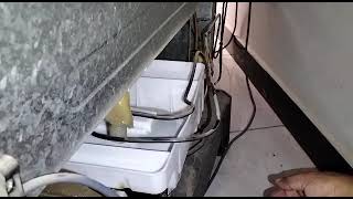 Dawlance  Removal and installation of refrigerator drip pan [upl. by Yrehcaz]