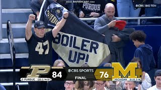 CBB on CBS outro  3 Purdue  Michigan  22524 [upl. by Eula]