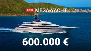 Kismet Yacht 95m by Lurssen for rent at 600000€ [upl. by Adnana]