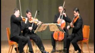 Jerusalem Quartet  J Brahms String Quartet Op 67  3 Agitato Allegretto non troppo [upl. by Hametaf]