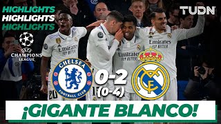 HIGHLIGHTS  Chelsea 0042 Real Madrid  UEFA Champions Leahue 202223 4tos  TUDN [upl. by Naihtsirc]