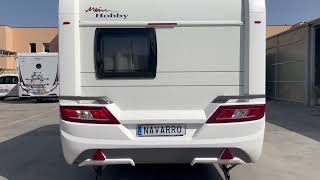 ¡OCASIÓN Caravana Hobby 440 SF Luxe 2020 Totalmente equipada  Autocaravanas Navarro [upl. by Sclater]