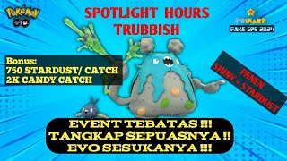 EVENT HUNTING STARDUST  SHINY  SPOTLIGHT HOURS TRUBBISH  POKEMON GO USE PGSHARP [upl. by Anirec89]