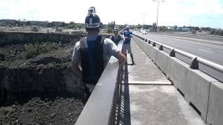 BASE jump off Perrine bridge goes wrong [upl. by Mure319]