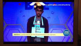 quotCholentquot At The National Spelling Bee [upl. by Ahsiekit119]