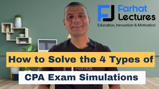 How to Solve CPA Exam Simulations 👉farhatlecturescom [upl. by Hayila272]