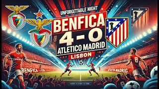 Atletico Madrid vs Benfica 2nd Round Champions League Match Highlights 2024 [upl. by Alicec]