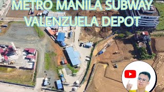 Metro Manila Subway Depo in Valenzuela past amp present update [upl. by Phillips]