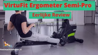 VirtuFit Ergometer Roeitrainer SemiPro Review amp Ervaringen [upl. by Ecined]