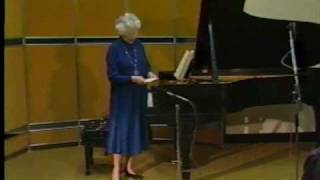 VIDEO The Teaching of Artur Schnabel  Eunice Norton 1987 518 [upl. by Serrell]