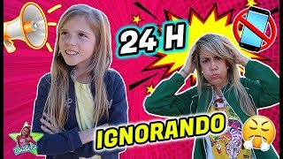 24 HORAS IGNORANDO A MI MADRE Reto Ignoro a Mamá todo el día 😱 ME PIERDO y me QUITA EL MÓVIL [upl. by Ziagos542]