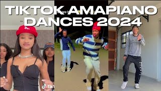 Amapiano Dances Challenges 2024 [upl. by Franek]