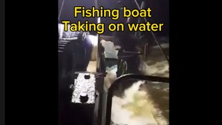 Nighttime Battle Crossing Greymouth Bar in a Fishing Boat [upl. by Enileme]