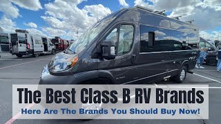 The Best Class B Or Camper Van RV Brands To Buy In 2024 [upl. by Zerimar]