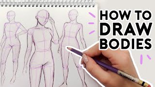 HOW TO DRAW BODIES  Drawing Tutorial [upl. by Hulbert83]