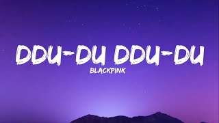 BLACKPINKDDUDU DDUDU Lyrics [upl. by Retsevel385]