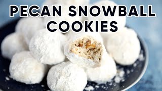 Pecan Snowball Cookies [upl. by Irehj]