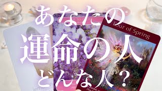 あなたの運命の人はどんな人？🧸💓特徴、出会う時期、結ばれるタイミング💓怖いくらい当たる💓タロット占い💫オラクルカードリーディング🔮 [upl. by Fransis]