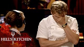 Chefs Mistakes Salmon For Tuna  Hells Kitchen [upl. by Ideih]