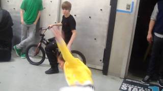 Justin Bieber and Simrin Player  Somebody To Love behind the scenes [upl. by Kipper]