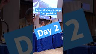 Day 2 Rules of the Federal Duck Stamp Competition birds wildlife duckstamp conservation [upl. by Carlita]