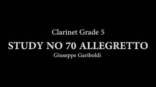 Giuseppe Gariboldi Study No 70 for Clarinet [upl. by Ardiek218]