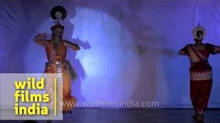 Odissi and Manipuri fusion by Vani Madhav and Sanjiv Bhattacharya [upl. by Rollins56]