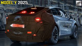 End Of Model Y Elon Musk Reveals 2025 Tesla Model Ys 7 NEW Hidden Changes You Need To Know [upl. by Cand954]