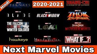 Next Marvel movies amp shows officially announced  Marvel phase 4 movies amp shows explained in Hindi [upl. by Ttevy]