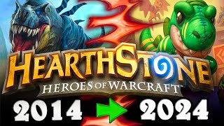 Hearthstone in 2014 vs 2024 How Has the Cost of The Card Collection Changed Over 10 YEARS [upl. by Yejus733]