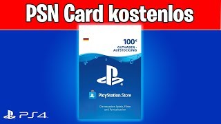 🎁 PSN Card kostenlos bekommen Gratis Gutscheincode erhalten und PSN Guthaben aufladen [upl. by Nerra]