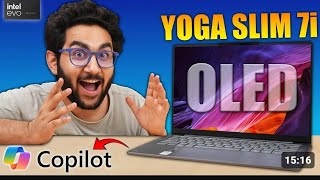 Lenovo Yoga Slim 7i thin amp Light laptopyoga lenovoyogaslim7i Full unboxing video [upl. by Margaretha]