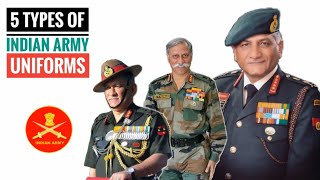 5 Uniforms Of The Indian Army That You Have To Earn  Types Of Indian Army Uniforms Hindi [upl. by Luciano]