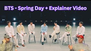 Two ROCK Fans REACT to BTS Spring Day  Explainer Video [upl. by Kaycee]