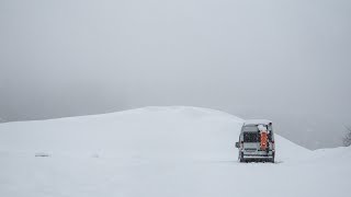 MEGA NEVICATA A TIGNES [upl. by Emorej]