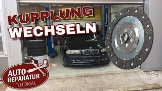 BMW Kupplung wechseln  rutschende Kupplung beim E46 330i Baby M3 GPower Projekt  Tutorial [upl. by Aissyla]