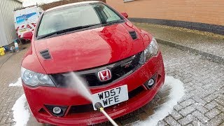 Rare Civic Mugen RR POV Wash amp Wipe Down [upl. by Ravel]