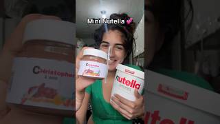 Mini nutella Personalizada pra dar de lembrancinha em festa [upl. by Nnylakcaj]