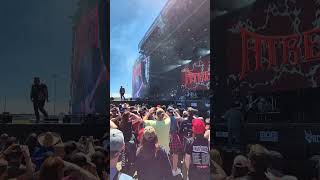 Atreyu  Drowning live at Rock am Ring 2024 [upl. by Fidelas]