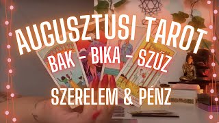 ✨ Bak Bika Szűz augusztus havi tarot ✨ szerelem ❤️ pénz 💸 ✨ Mit hoz ez a hónap ✨ [upl. by Yorker]