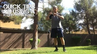 Quick Tips on How to Use a Reflex Ball for Boxing Striking [upl. by Schnurr]