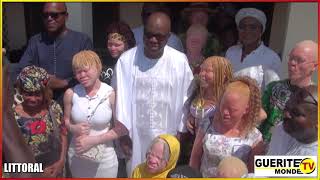 🔶️ Inauguration de la deuxième maison africaine de lenfant albinos  LOFB soutenue par la [upl. by Namlas]