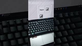 Signal symbol in ms word  learning computer word asmr symbols [upl. by Watanabe]