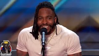 Zion Clark Full Performance  Americas Got Talent 2023 Auditions Week 8 [upl. by Enegue]