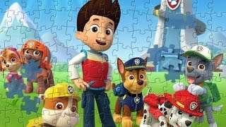 Paw Patrol Puzzle for Kids  Pups Having Fun Outside [upl. by Netsrek]