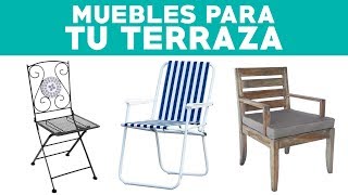 Cómo elegir muebles de terraza según su materialidad [upl. by Glogau627]