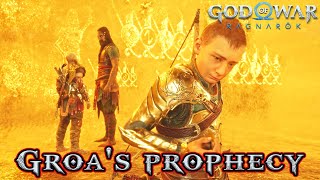 God of War Ragnarök Groas Prophecy  IMMERSIVE Gameplay 1440p 60FPS HDR  NO COMMENTARY [upl. by Maxine385]